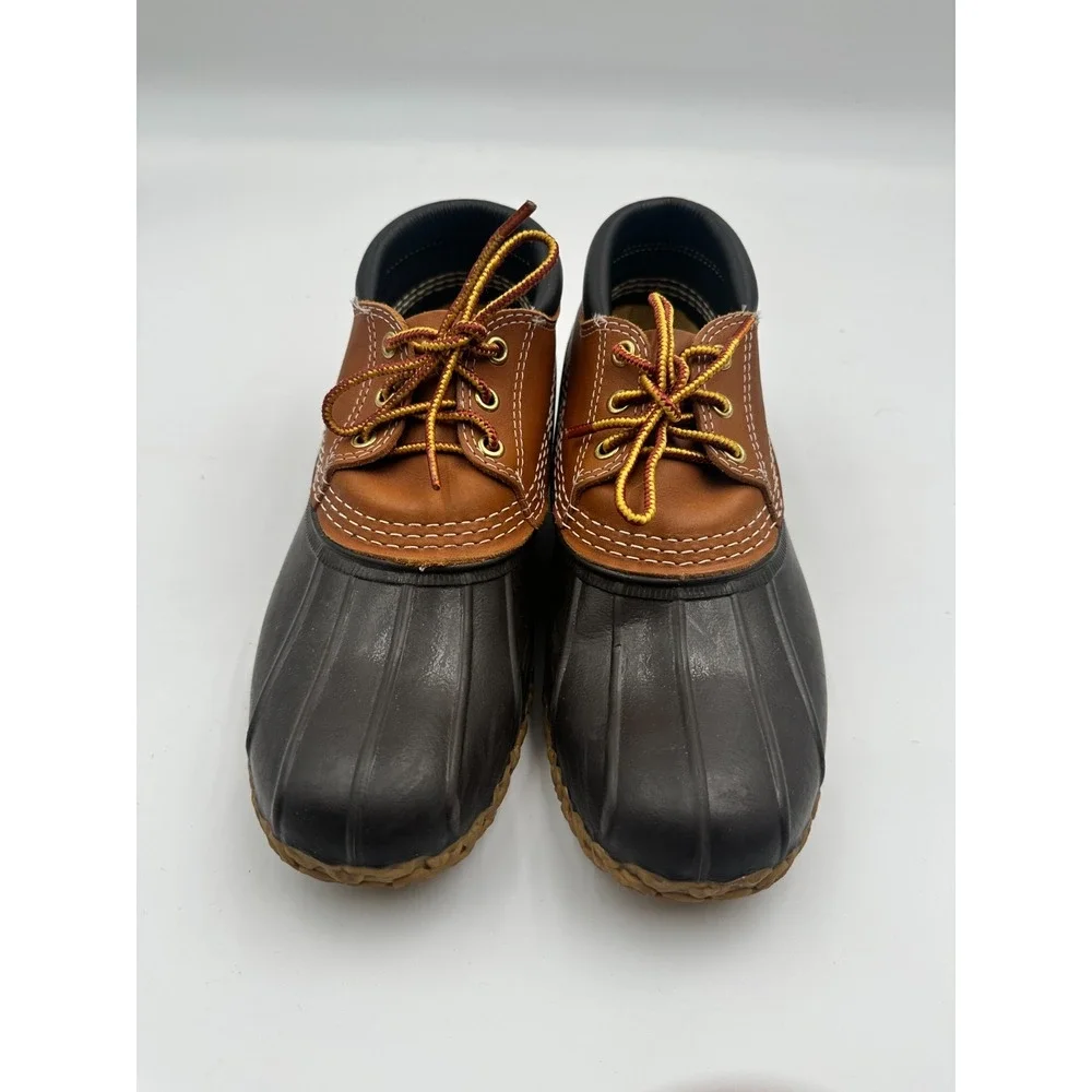 Bean Boots By L.L. Bean Maine Men's Hunting Shoes Black Brown Rain Duck‎ Boots